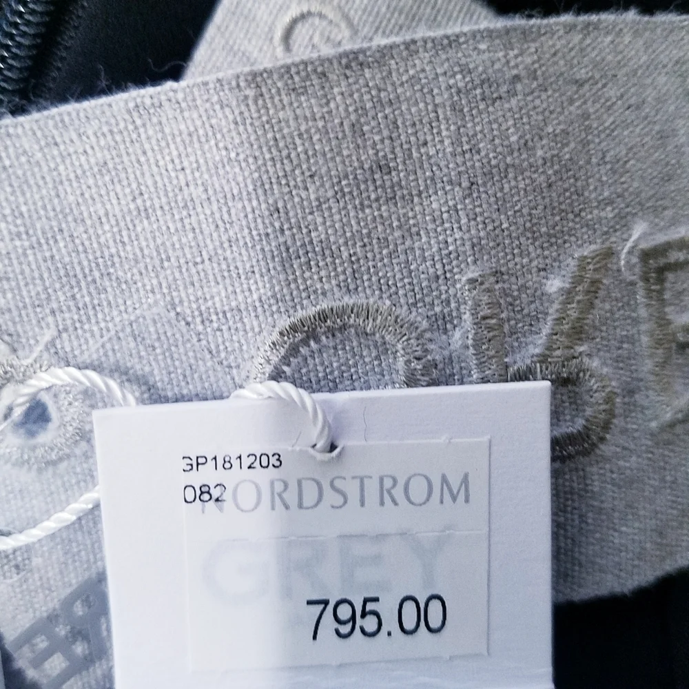 NEW Jason Wu Grey | Painted Floral Silk Chiffon dress 2‎